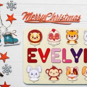 Personal Handmade Wooden Puzzle | Fast Shipping