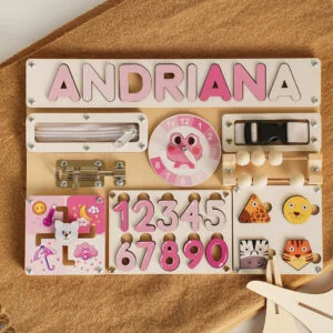 ForestBold™ - Personalized Baby Busy Board A11
