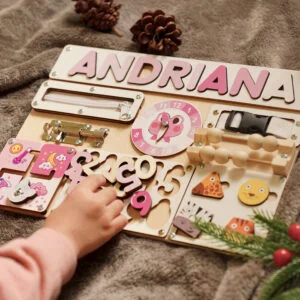 ForestBold™ - Custom Busy Board for Baby Girl or Boy A11
