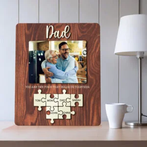 Dad Puzzle Sign Photo Frame FD12