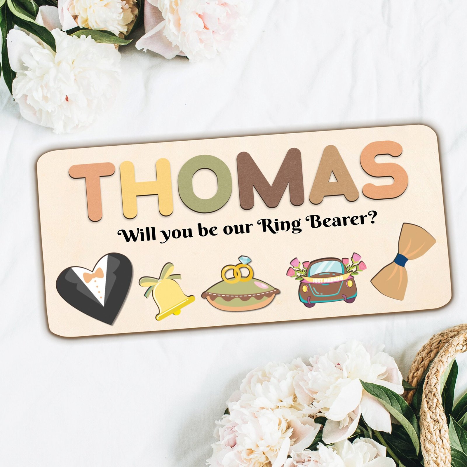 Ring Bearer Name Puzzle
