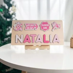 Personalized Flower Girl Proposal Gift