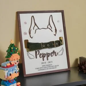 Custom Memorial Dog Ears Art MP01